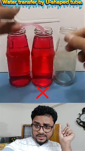 1.3M views · 2K reactions | water transfer from U tube ❤️ #science #reels #education #viral #tips #trending #Amazing | আবু জাফর ০০১ | Facebook