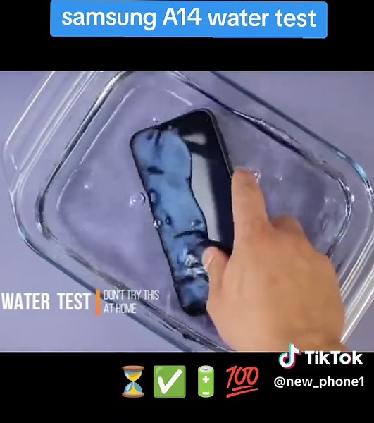 Samsung A14 Water Resistance Test and Review