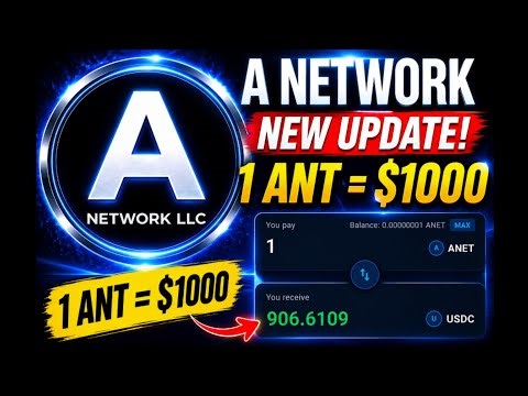 A Network (ANET ) Listing Price, A network update, A network mining, new crypto mining app,