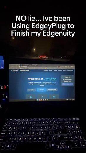 EdgeyPlug | Edgenuity Assistant on Instagram: "This tool has been helping me finish my Edgenuity Wayyy before everyone and its only $3 A day... #edgenuity #edgenuityhelp #edgenuitybot #edgenuityhacks #onlineschool"