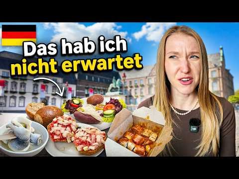 How strange is German food really? A Russian woman tries German cuisine...