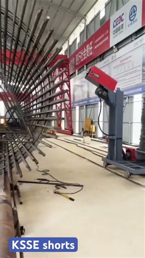 Robotic Rebar Assembly for Mega Pile Foundations 🤖🌀 #DeepFoundations #ConstructionAutomation