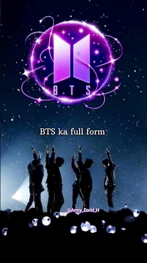 BTS ka full form kya hai #bts #BTS♡Official