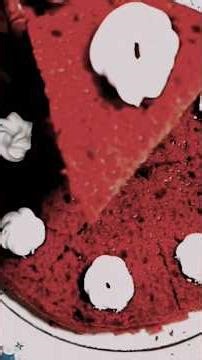 #shorts Perfect Red Velvet Cake Recipe | Soft & Moist Cake at Home ❤️