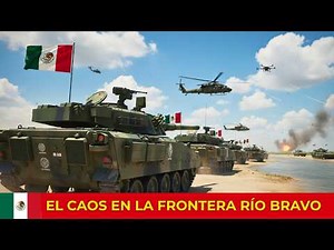 Tensión Extrema en la Frontera: Así Estalló el Enfrentamiento México vs EE.UU. en Río Bravo