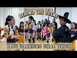 (EXCLUSIVE) Behind The Scenes Of Viral Backpack Trend | Baby Warriors Behind The Scenes