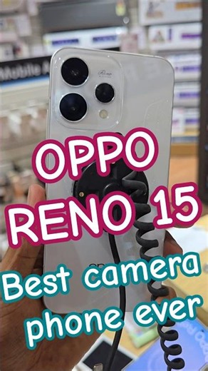 OPPO Reno 15 5G Camera Test & 3D HoloFusion Design! 📸 Slim, Lightweight & Powerful! #viral #shorts
