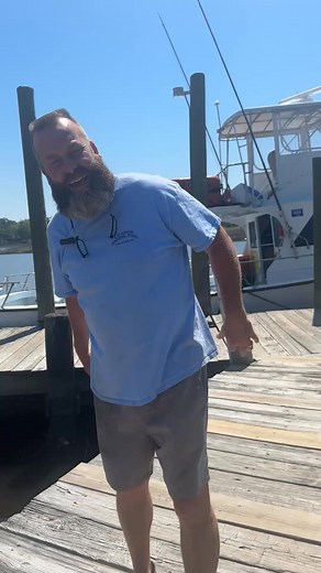 What a beautiful day in Calabash!Nothing beats fresh local seafood right on the water at Waterfront Seafood Shack — straight from our boats at Calabash Fishing Fleet. Glad I got to see y’all and catch up — and hey, I even took a minute to trim the beard so I wouldn’t scare anyone off! Come see us! #myrtlebeacheats #LittleRiver #EatLocal #FamilyOwned | Waterfront Seafood Shack Market & Eatery