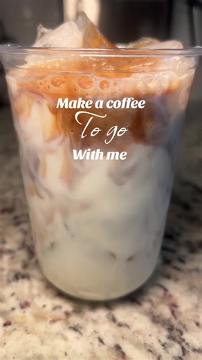 My favorite coffee on the go 🤍 #coffeetiktok #foryoupage