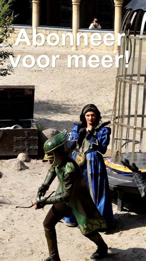 Maurits beschiet de Gildemeester van Raveleijn! - 25-04-2025 - Efteling