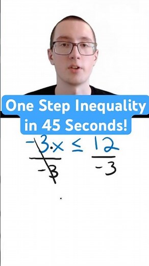 One Step Inequality in 45 Seconds!