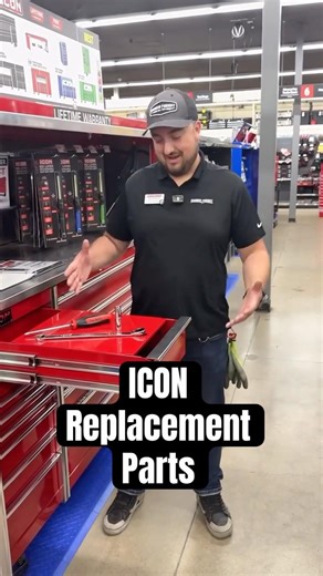 Individual replacement ICON hand tools are now available online! Visit HarborFreight.com/Parts.
