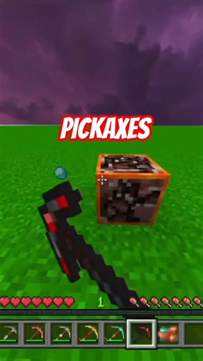 Mining Every Ore With All Pickaxes In Minecraft ⛏️💎 #Minecraft #Shorts #Gaming
