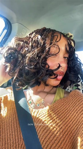 Elegant French Curls Braids Tutorial for Natural Hair