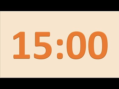 【倒數計時】15分鐘 I 重製版+背景音樂