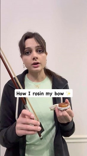 Rosin tutorial #violin #classicalviolin #violintips #violinteacher #musician