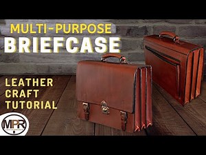 How to make a Leather Briefcase l MPR Leatherworks