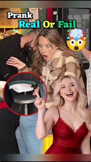 The Chair Slid Away! 🤯 Epic Prank Moment #shorts