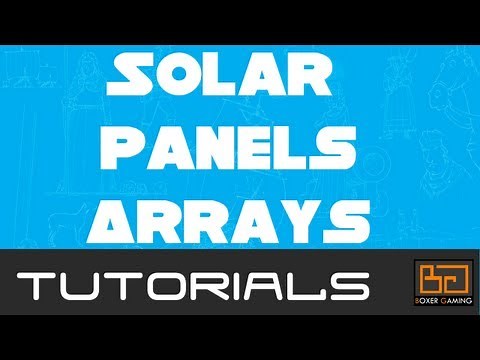 Tekkit IndustrialCraft Tutorial: Solar Panels, Solar Arrays [Solar Power] [How to]
