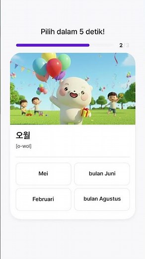 Tes Bahasa Korea Dasar | Pilih jawaban yang benar dalam 5 detik!
