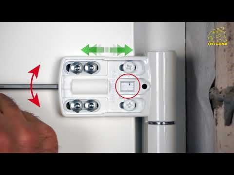 Ryterna Entry RD65 hinges adjustment