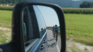 Two Racing Cyclists Riding On Paved Stock Footage Video (100% Royalty-free) 1089488101 | Shutterstock