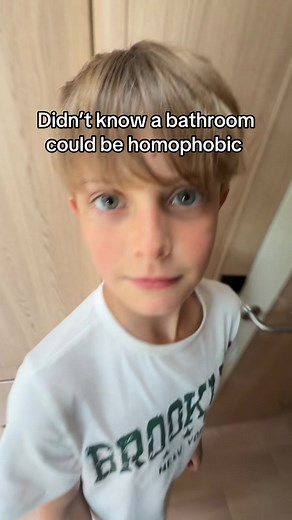 Think you mean claustrophobic mate 🤦‍♂️ #funny #kid #bathroom #viral #alfiegregory