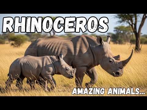 All About Rhinos for Kids Rhinoceros for Children FreeSchool