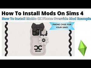 How To Install Momo CC Phone Override Mod For Sims 4 | 2026