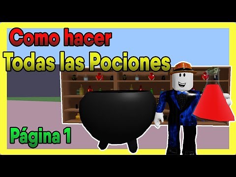 🧙‍♂️ How To Make All The POTIONS And Their Effects Page 1 Potions 1 - 14 Wacky Wizards || ROBLOX
