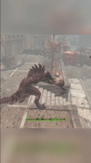 You can play as a Deathclaw in Fallout 4 #fallout #fallout4 #fallout4mods