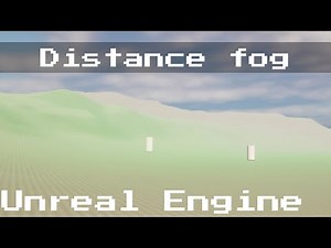 How to make Distance Fog post-process for Unreal Engine