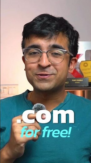 Free .com Domain For Everyone! #shorts #freedomain #business