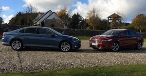 Saloon showdown: Ford Mondeo v VW Passat