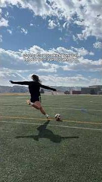 Pro goalkeeper goal kick tutorial for longer kicks #goalkeeper #goalkick #soccerplayer