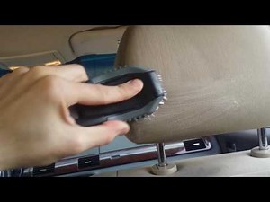 Easy cloth interior cleaning using Purple Power from pepboys