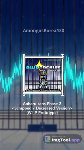 BA: VFU(Phase 2)[Re Megalovania]{Scrapped prototype} #undertale #bluearchive #vfu #ost #sans #aoharu