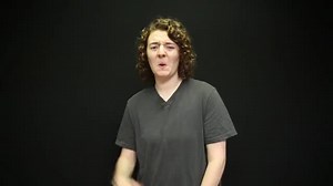 Watch how to sign 'run past fast' in American Sign Language.