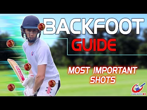 5 MOST IMPORTANT BACK FOOT SHOTS | Back Foot Batting Guide