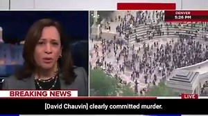 George Floyd was murdered. We know the minutes, not seconds—minutes—the police officer pinned his knee to George’s neck while he was begging to breathe. Every single officer involved must be held accountable. | Kamala Harris