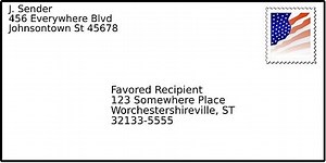 Postal Address Example