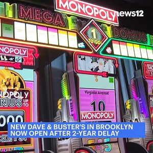 14K views · 243 reactions | GRAND OPENING: New Dave & Buster's in Brooklyn now open to the public after 2-year delay. Are you going to check it out? MORE: https://bit.ly/37xJSmg | News 12 Brooklyn | Facebook