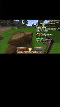 We're adventuring on the Wynncraft server in Minecraft.