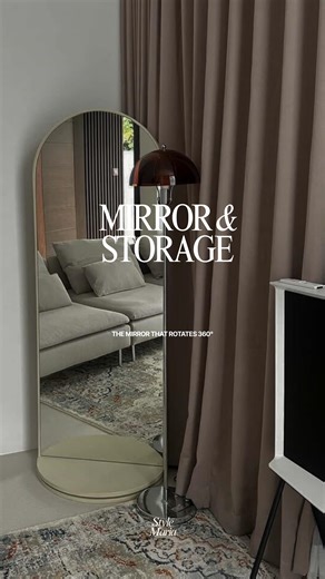 Mirror. Storage. Repeat. When style meets function? You get this. The original — available in any color. COLOR IT YOUR WAY 🌈 | Style Maria