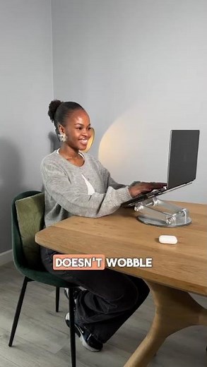 PEACHZ Adjustable Laptop Desk Stand