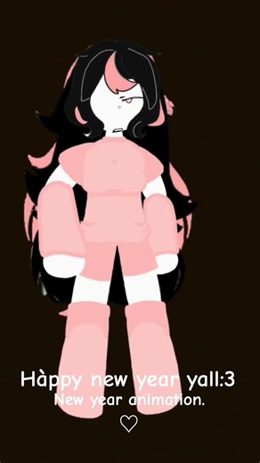 early animation:3 🎉hope we have a good year tho!🎊🎀