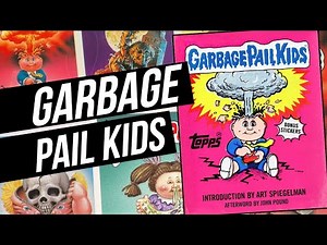 Garbage Pail Kids book - flip through & review, 80s cards