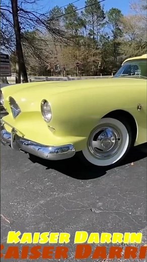 The Quirky Classic: Unraveling the Story of the 1954 Kaiser Darrin