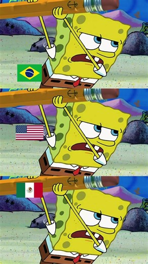 No matter the language, Doodlebob will always fuel our nightmares 🫣 #spongebobsquarepants #YTV