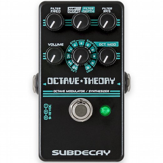 Octave Theory - Octave Modulator / Synthesizer. - Guitar Effects - Subdecay